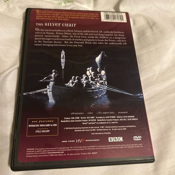 Wonderworks The Chronicles of Narnia V. 3 The Silver Chair (DVD, 2002) - Picture 4 of 6